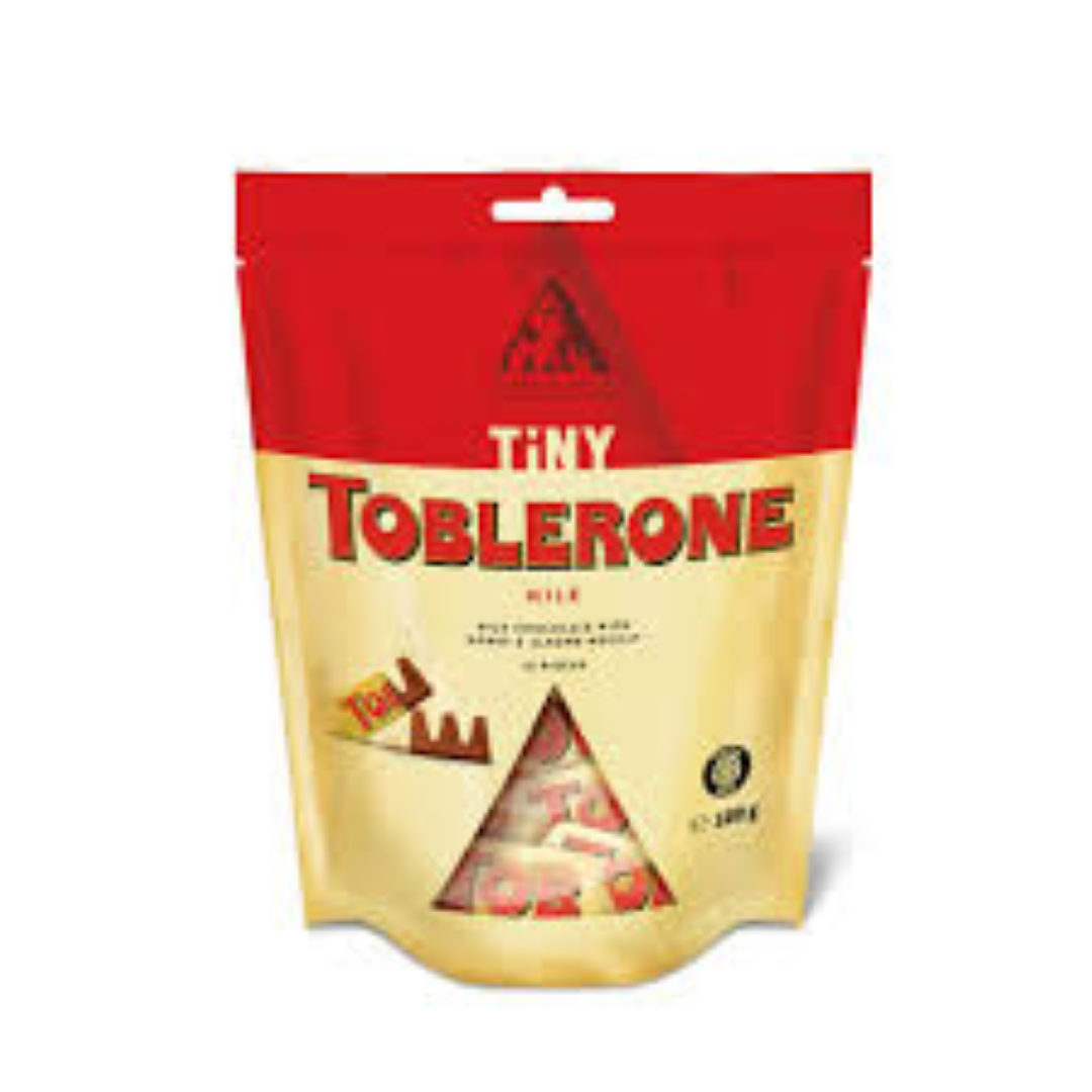 TOBLERONE TINY MILK POUCH 120G